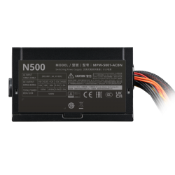 ALIMENTATORE 500W ELITE NEX N500 240V PFC ATTIVO 1-FAN 120MM