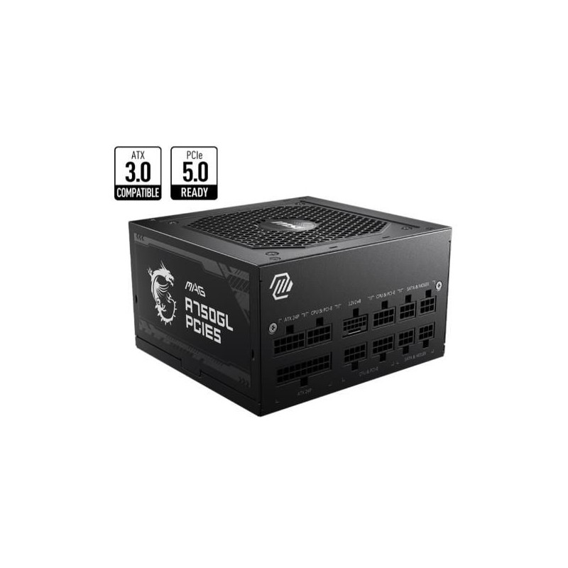 Power SupplyMSI MAG A750GL PCIE5