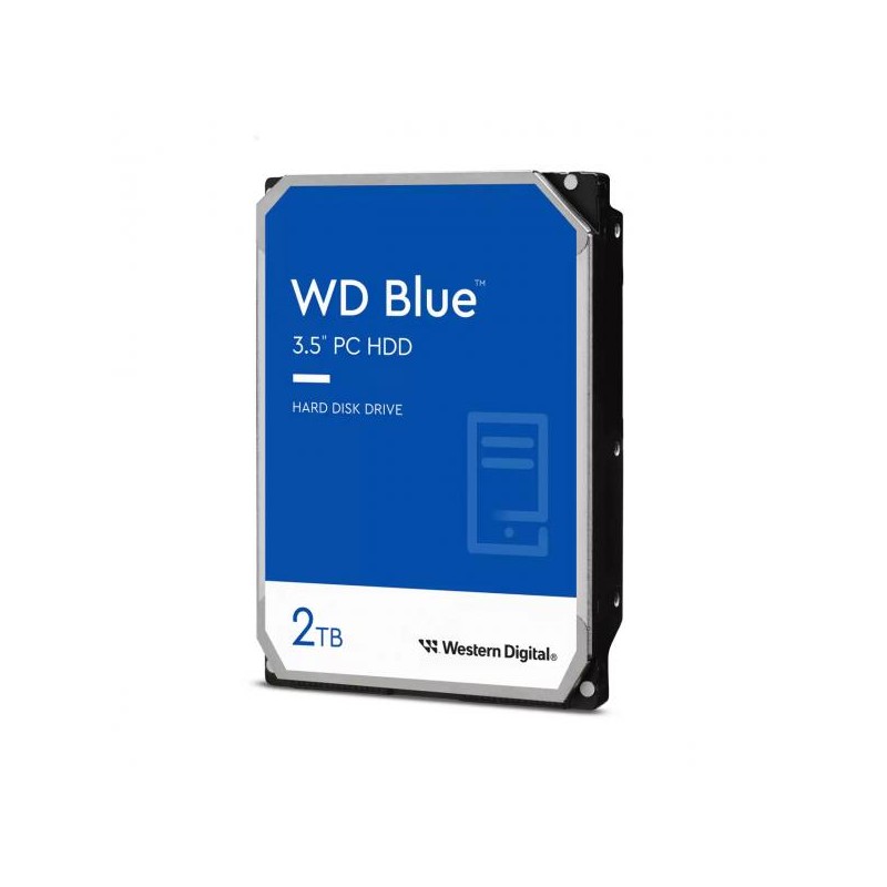 HDD WD Blue WD20EARZ 2TB - 5400 RPM - SATA III  64MB (D)