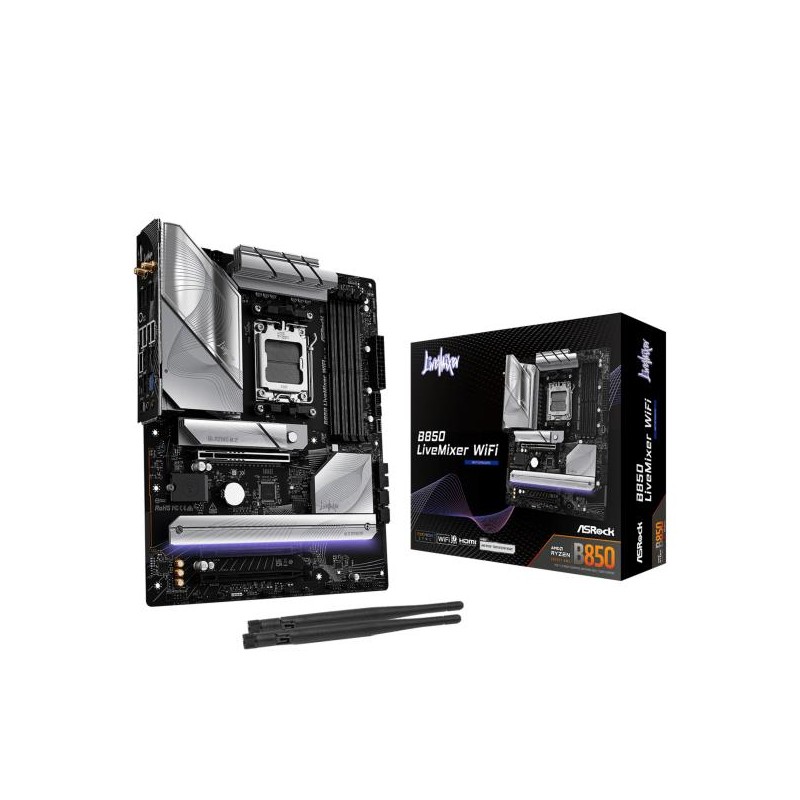 ASROCK B850 LiveMixer WiFi (AM5) (D)