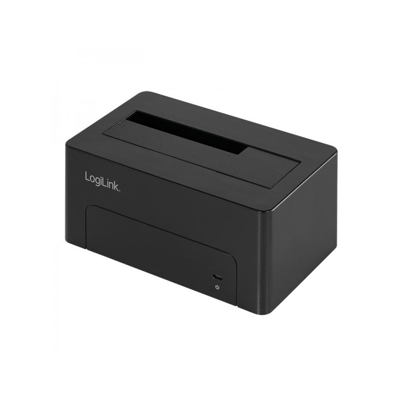 HDD Dockingstation LogiLink Quickport USB 3.1 Gen 2 1-Port f?r 2,5/3,5 SATA HDD/SSD QP0027