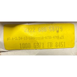 10 Pz. Condensatore Ceramico 47pF 100V 2,54 2% N750 - 222 680 58479
