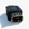 Adattatore FireWire 6pin femmina / femmina