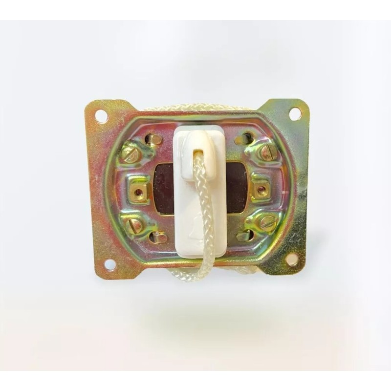 Pulsante a tirante in ceramica 6A Bticino serie Piuma art. 05B SM