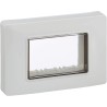 Calotta da incasso IP55 3 Moduli + viti bianco - 0R14943.01