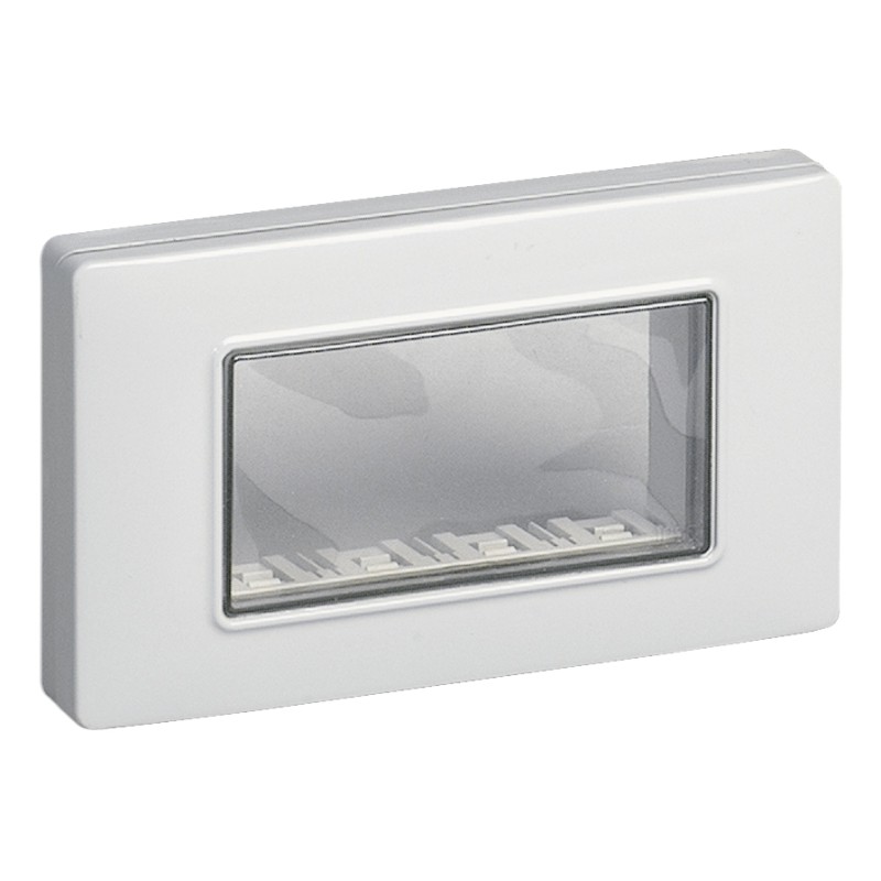VIMAR Calotta IP55 4 Moduli + viti grigio RAL 7035 - 14944