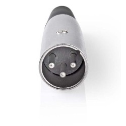 Connettore XLR Maschio a 3 pin XLR 25 pezzi Metallo
