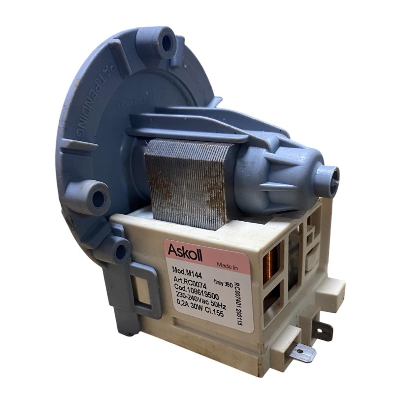 Motore Pompa Scarico Askoll Mod. M144 – Originale AEG L75370TL – 30W