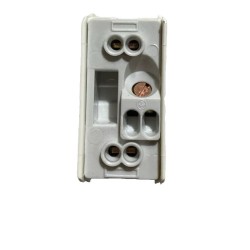 Gewiss System GW20212 - Presa Standard Euroamericano 2P+T 16A – Bianco