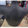 BUSTO CORTO IN PLASTICA NERO