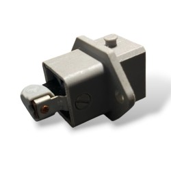 Lotto 5x Presa Spina di Rete da Pannello IEC C14 Maschio 10A 250V con Guarnizione IP54