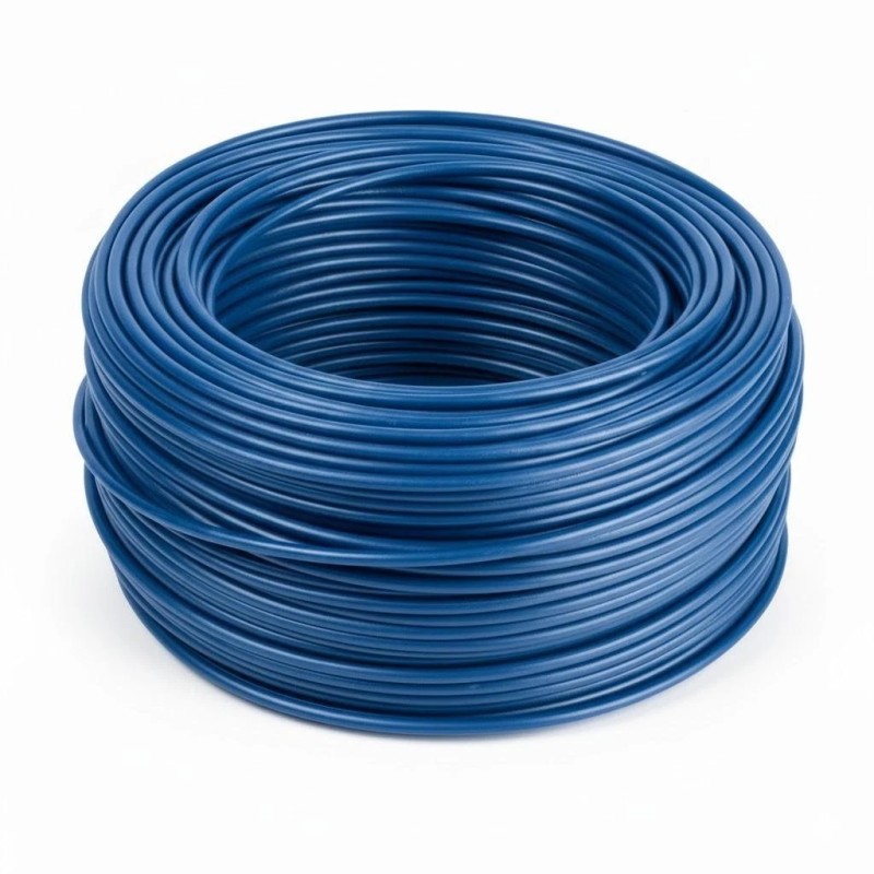 Cavo Elettrico Unipolare FS17 450/750V 1X6 mm² Blu 100 metri - Baldassari Cavi