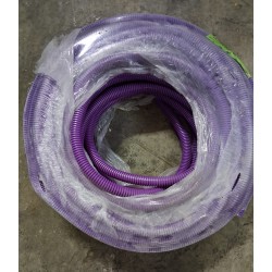 TUBO CORRUGATO IPC 3321 DIAMETRO 25MM 50M VIOLA  NUOVO