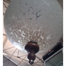 lampadario vintage a globo  anni 60 e 70   usato