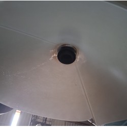 lampadario a sospensione vintage  anni 50/60  usato