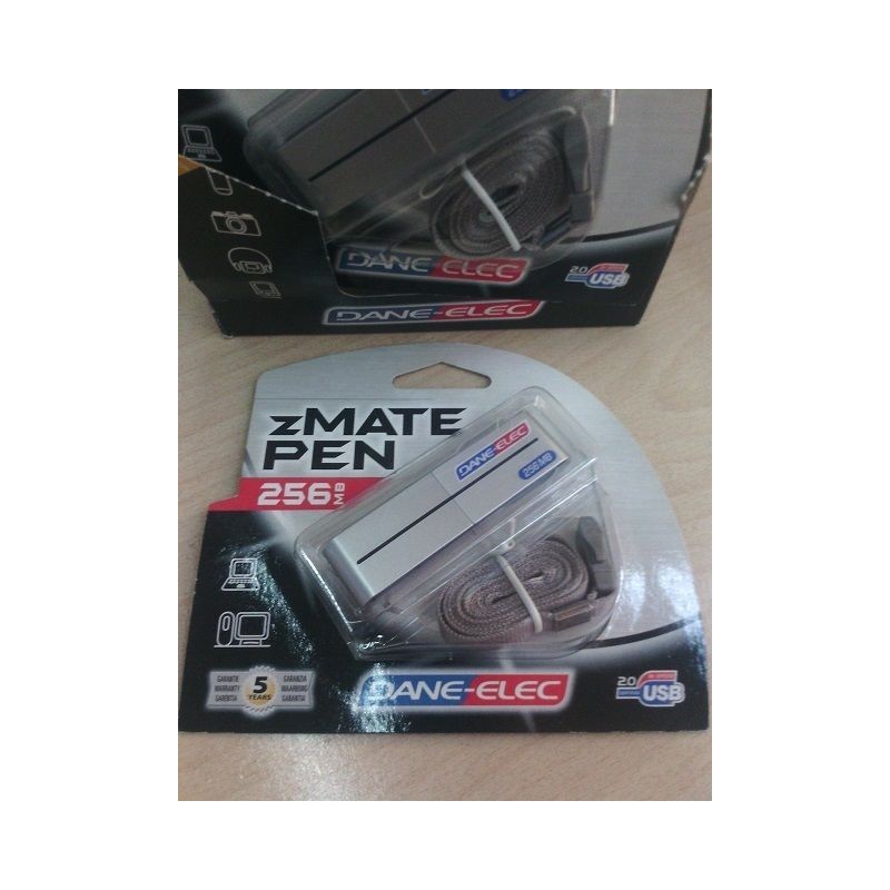 DANE ELEC ZMATE STIFT SPEICHER USB TRAGBAR 256 MB neu agx