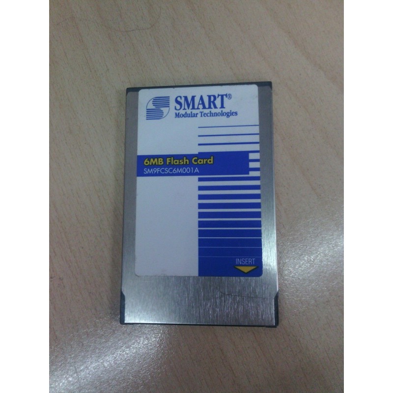 FAST FLASH CARD 6MB SMART SM9FCSC6M001A  USATO lrx