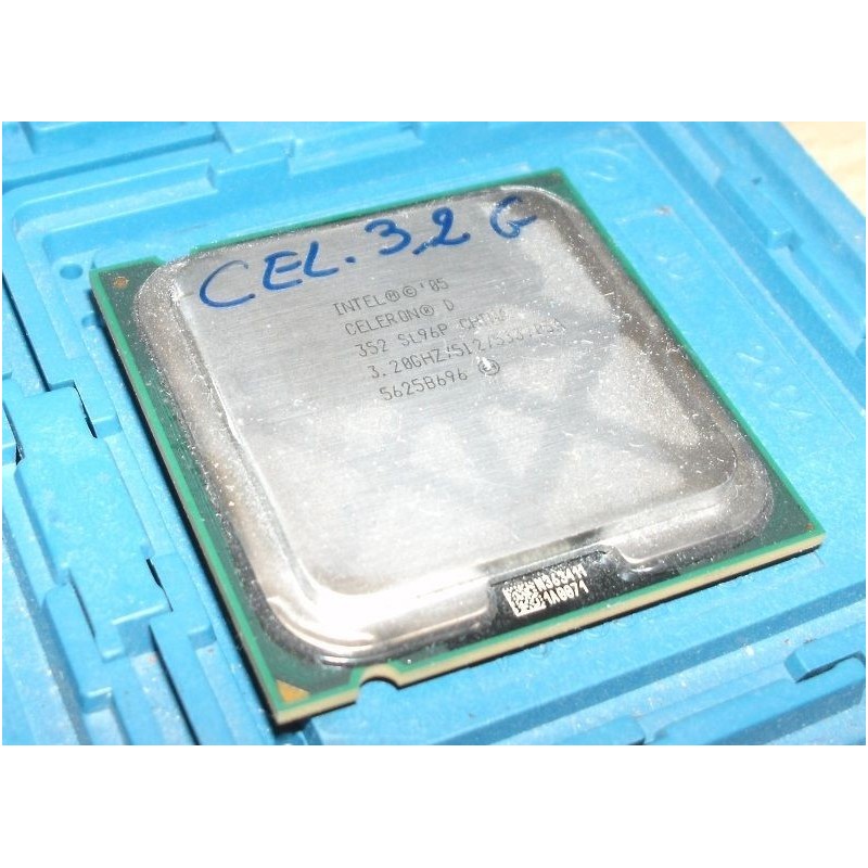 PROCESSORE CPU INTEL CELERON SL96P 3.20 GHZ 512/533/05A SOCKET 775 USATO lrx