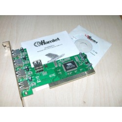 SCHEDA PCI CON 5 PORTE USB...