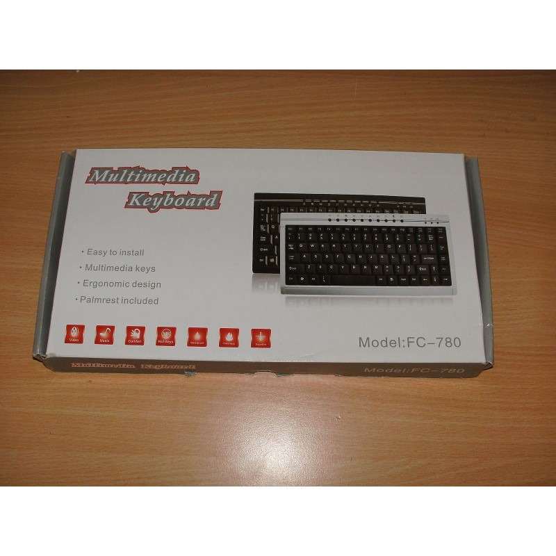 TASTIERA MULTIMEDIA KEYBOARD MODEL:FC-780