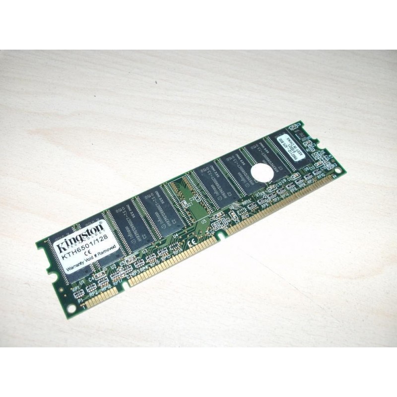 MEMORY RAM KINGSTON KTH6501/128 128MB 168P PC100 CL2 8c 16x8 SDRAM  USATO lrx