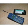 TELEFONO CELLULARE MOTOROLA MG1-4A11 COLORE NERO/AZZURRO VINTAGE USATO lrx