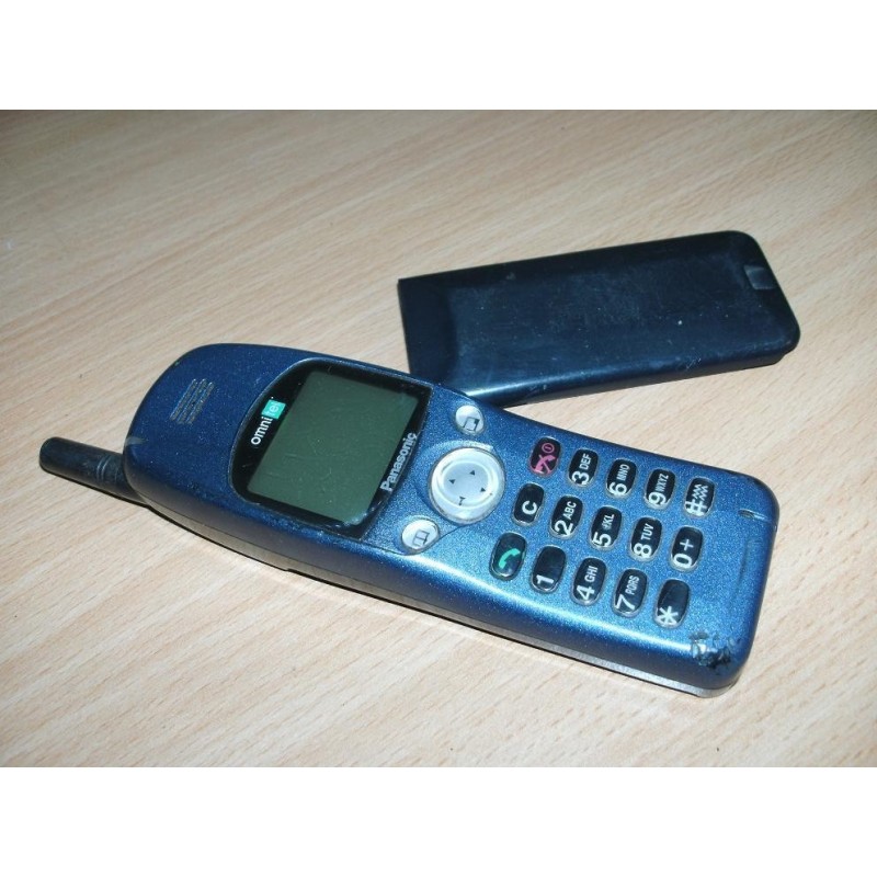 TELEFONO CELLULARE PANASONIC EB-GD30 COLORE BLU BRAND OMNITEL USATO VINTAGE  lrx