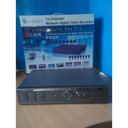 VIDEO SECURITY BOX 16 CANALI NETWORK DIGITAL VIDEO RECORDER ICHONA D16DVR lrx