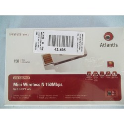 MINI WIRELESS 150M LAN USB ATLANTIC A02-UP1-WN NUOVO  vlx
