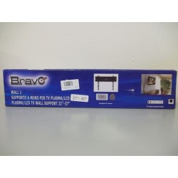 SUPPORTO A MURO PER TV PLASMA/LCD 21"-40" BRAVO WALL 1   nuovo  agx