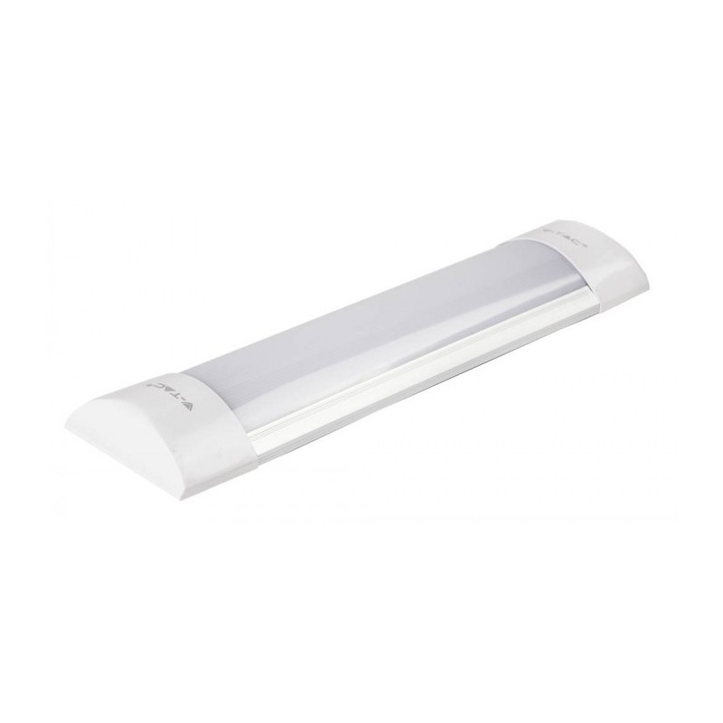 V-TAC VT-8-10 TUBO LED PRISMATICO PLAFONIERA 10W LAMPADINA 30CM CHIP SAMSUNG - SKU 661  6400K