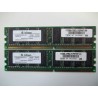 2 PZ SDRAM INFINEON 256MB,DDR,333,CL2.5 PC2700U-25330-AO IBM FRU:31P9121   VLX