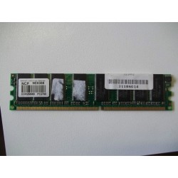 MEMORIA RAM   NCP NC6366 256 MB DDR PC2700U 184 PIN usato agx